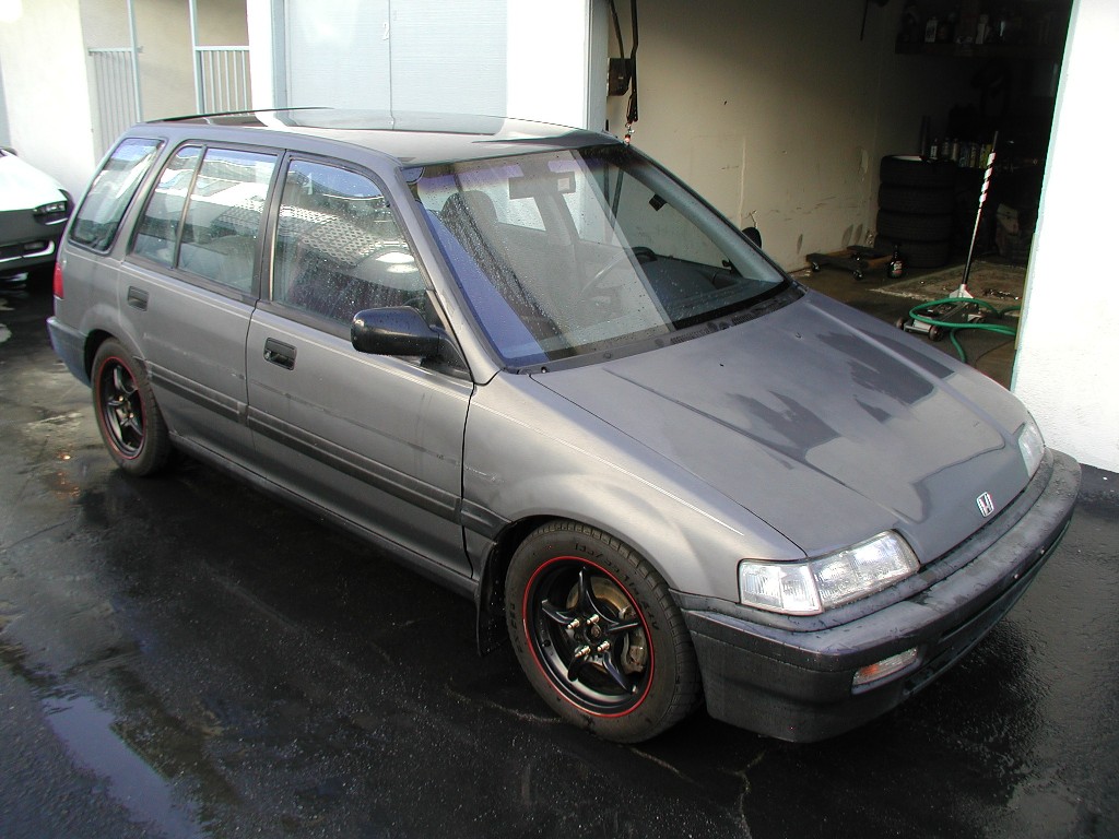 1991 Honda civic wagon wheel size #3