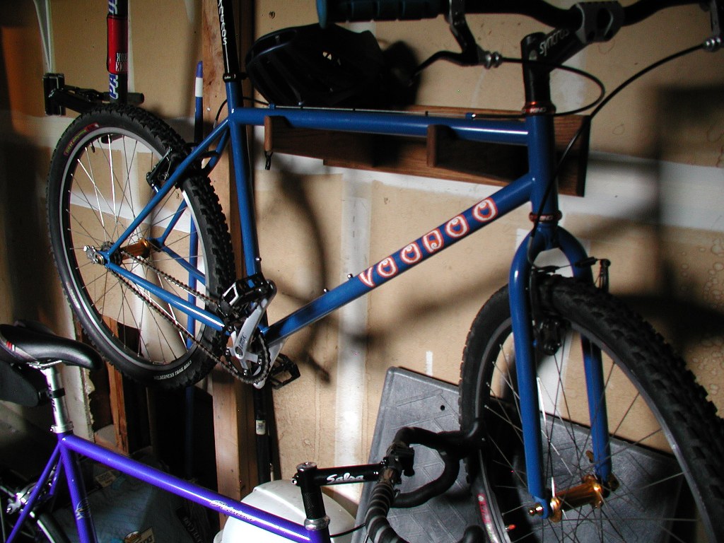 VOODOO VOO DOO cycles  MTB BICYCLES BIKE FRAME ride  STICKER DECAL Black/Red 